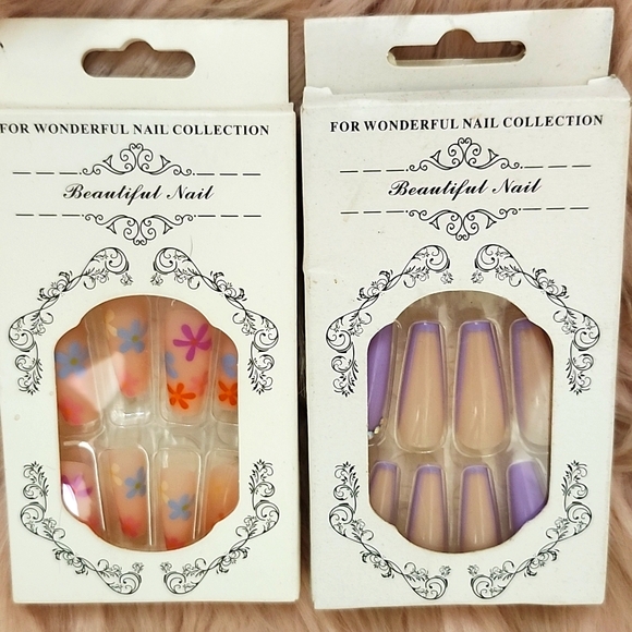 BOGO SALE!!! Brand New BEAUTIFUL NAIL False Nails-XL - Picture 1 of 4
